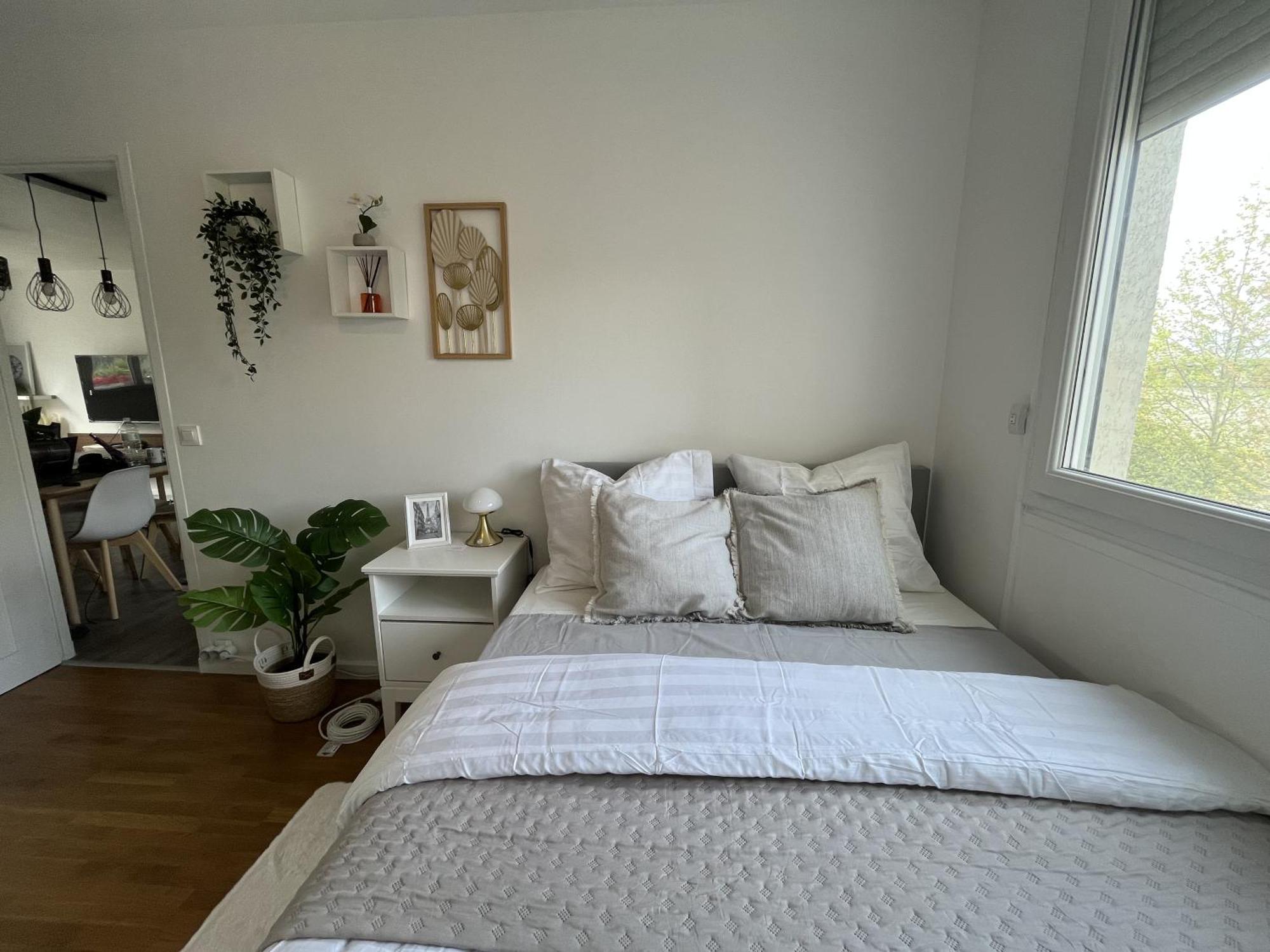 Entire 60M2 Apartment - Close To Paris - Parking - Kitchen - 2Min Rerb - Olympic'24 Бур-ла-Рен Экстерьер фото