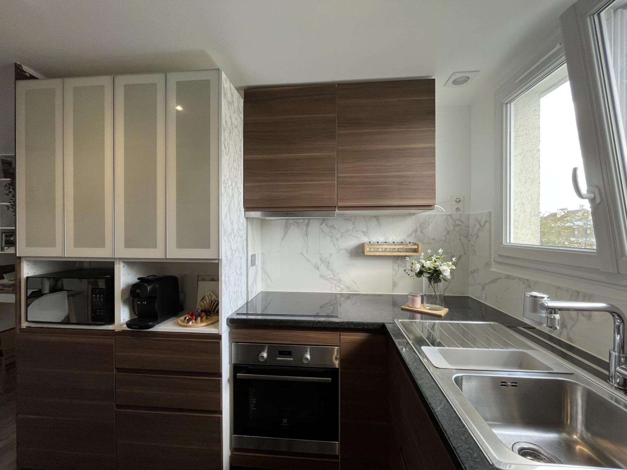 Entire 60M2 Apartment - Close To Paris - Parking - Kitchen - 2Min Rerb - Olympic'24 Бур-ла-Рен Экстерьер фото